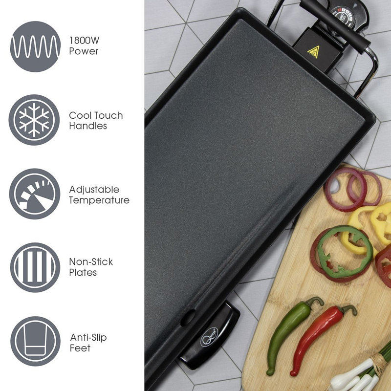Quest 70cm Smokeless Electric Grill