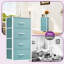 Charlet 4 Drawer Chest of Drawers 45Cm W Bedroom Drawers-1074851982