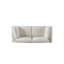 Modulaire en chenille blanc crème - et style victorien élégant confortable et flexible