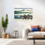 Ono Shindon dans la province de Surage, paysage abstrait contemporain, montagne, impression murale-133314181