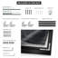 Impression sur tissu grand format - Motif abstrait horizon superposé beige, gris et anthracite pour salon ou chambre - « Assemblage du cadre requis (cadre non fini) »-135869871