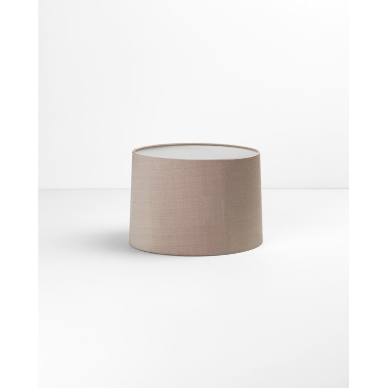 Club Table Lamp, 23.07" H x 8.46" W x 8.46" D, Oyster, Silk