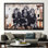 «Banksy Inspired Three Wise Monkeys Street Art Wall Decor», reproduction d'art urbaine unique