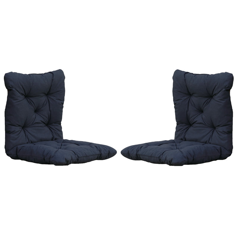 Garden Armchair Cushion, 50cm W x 50cm D, Dark Blue