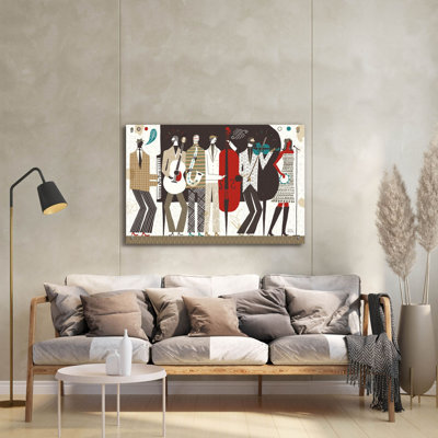 'The Band Neutral' by Michael Mullan Acrylic Glass Wall Art