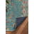 Zelphia Blue Floral Washable Non-Slip Indoor/Outdoor Area Rug-2019817727