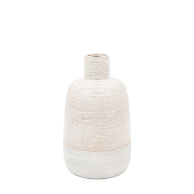 White Table Vase