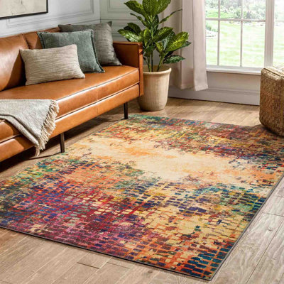 Abstract 330cm X 240cm Area Rug