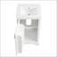 Meuble-lavabo de 20 po avec lavabo, armoire de salle de bain avec porte à fermeture douce, support de rangement et tablette réglable-1646417573