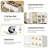Kitchen Island Cart With Drop Leaf and Charging Station, Rolling Kitchen Island With Locking Wheels, 2 Storage Drawers-677292090