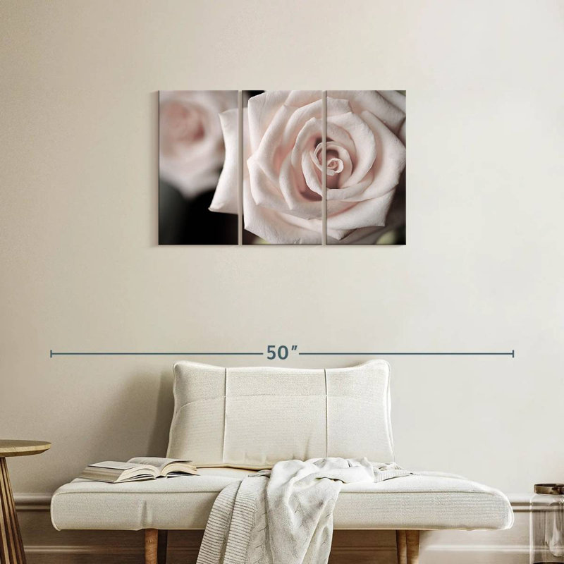 Harnek Close Up Of Dazzling Rose, 20" H x 33" W