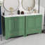 Ensemble de meuble-lavabo élégant avec lavabos en céramique et tiroirs cloisonnés-2104445998-2104446037-2104446044