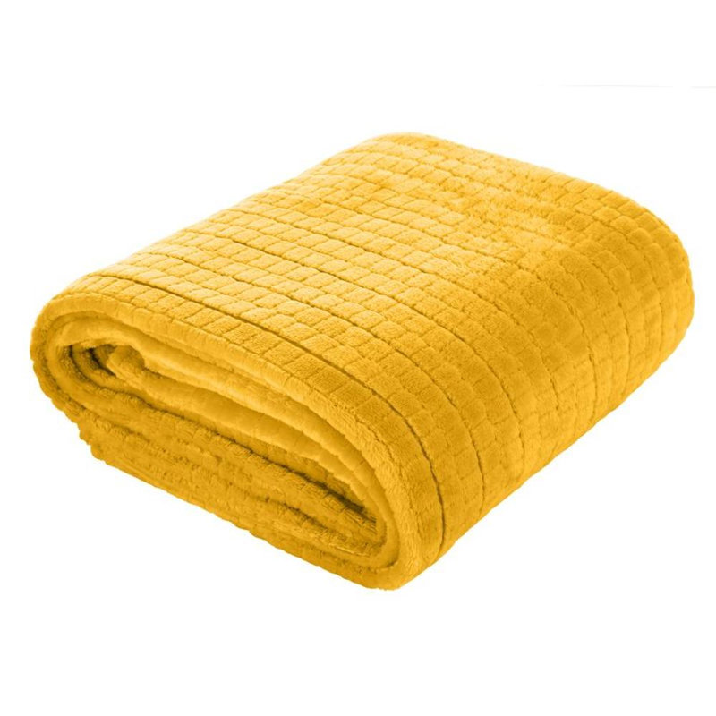Inglewood Canora Grey Blanket, W160 x L70cm, Brick