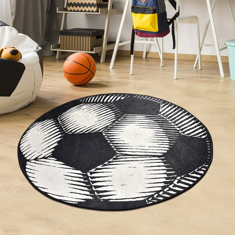 Shag Area Rug, Round 198cm