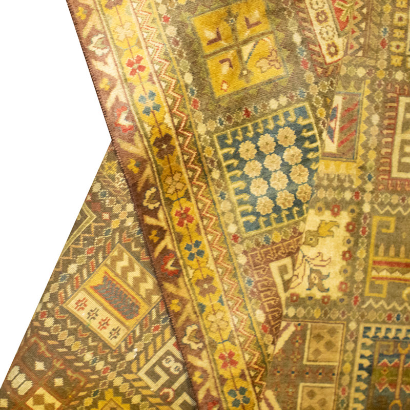 Tapis multicolore de haute qualité noué à la main