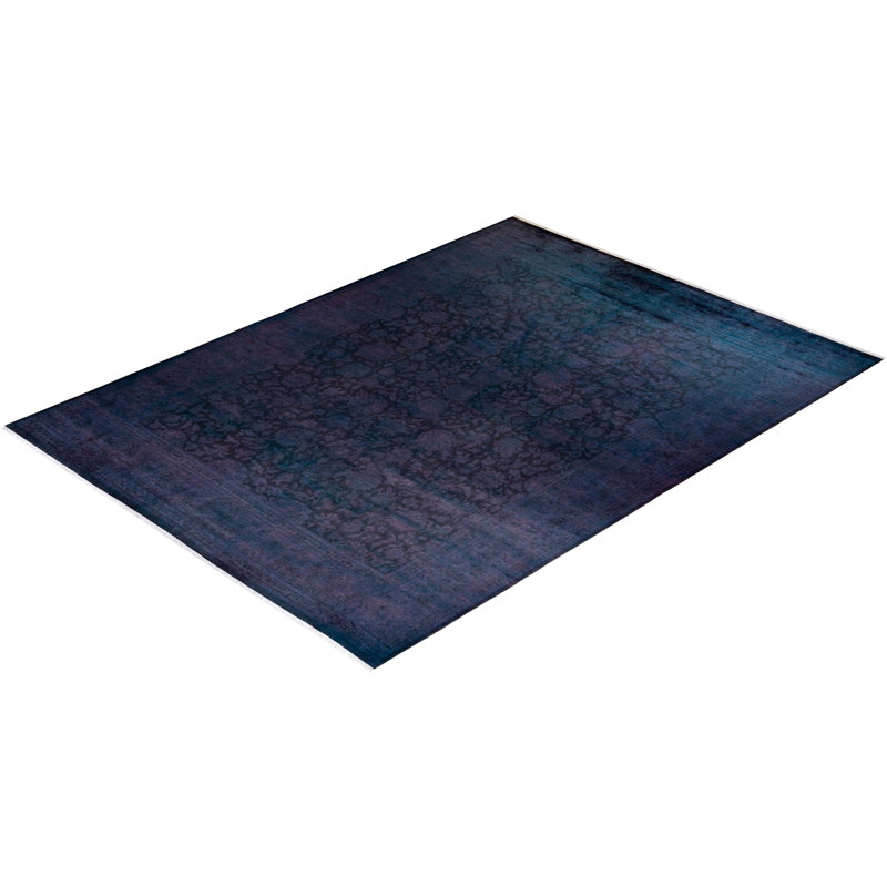 Fine Vibrance One-of-a-Kind 9'3" X 12'5" Hand Knotted Area Rug