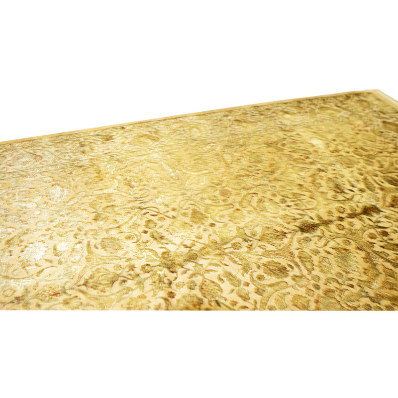 High-Quality Hand-Knotted Peach Area Rug