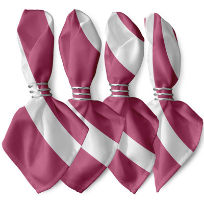 Labannah Polyester Striped Square Napkin