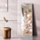 Miroir de porte pleine longueur, corps entier au-dessus de la porte, miroir mural pour chambre à coucher, salon, vestiaire