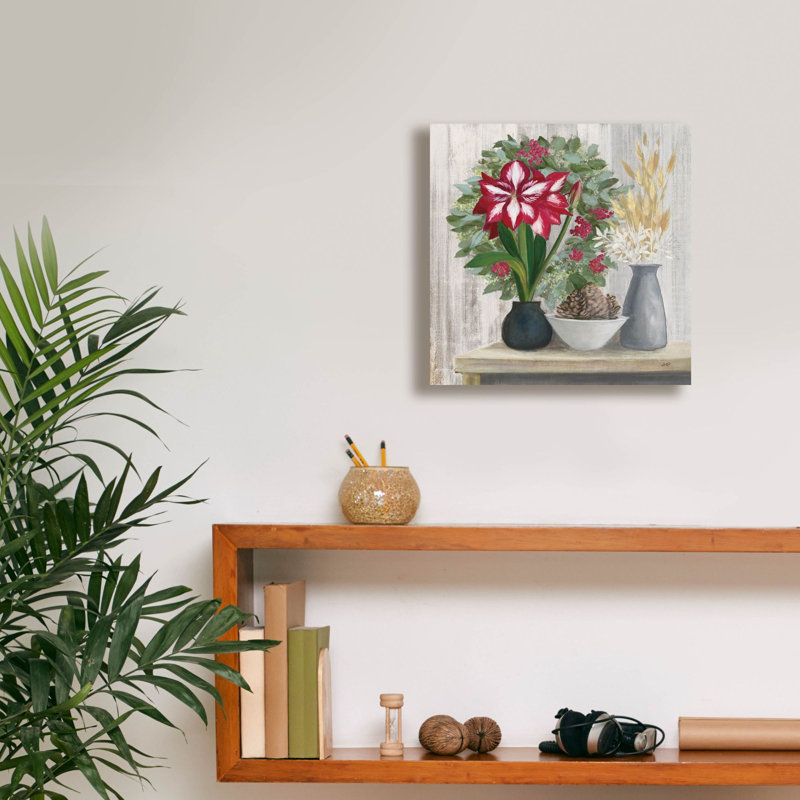 Toile épique Graffiti «Natural Holiday Light» par Julia Purinton, 12 po x 12 po, H 12 po x l 12 po x P 0,75 po
