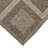 Glendalys Geometric Machine Woven Polypropylene Indoor / Outdoor Area Rug in Brown/Sand/Beige-693544464