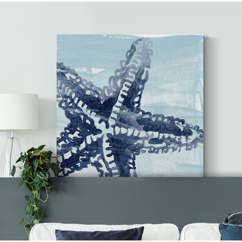 " Ocean Study I ", 48" H x 32" W x 1" D