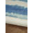 Apopka Watercolor Stripe Ivory and Blue Indoor Outdoor Machine Washable Area Rug-1569472109