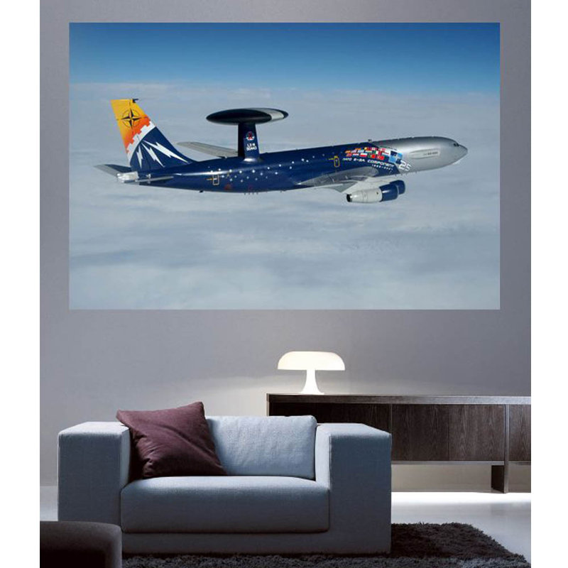 Non-Wall Damaging Wall Decal, 48" H x 72" W