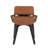 Whitacre 17'' H Faux Leather Upholstered Armchair-111987555-115843032