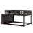 Bunk Bed With 4 Drawers And 3 Shelves-131869814