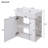 Modern Floating Bathroom Vanity With Ceramic Basin