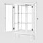 Vitrine lumineuse avec tablettes réglables-635519871