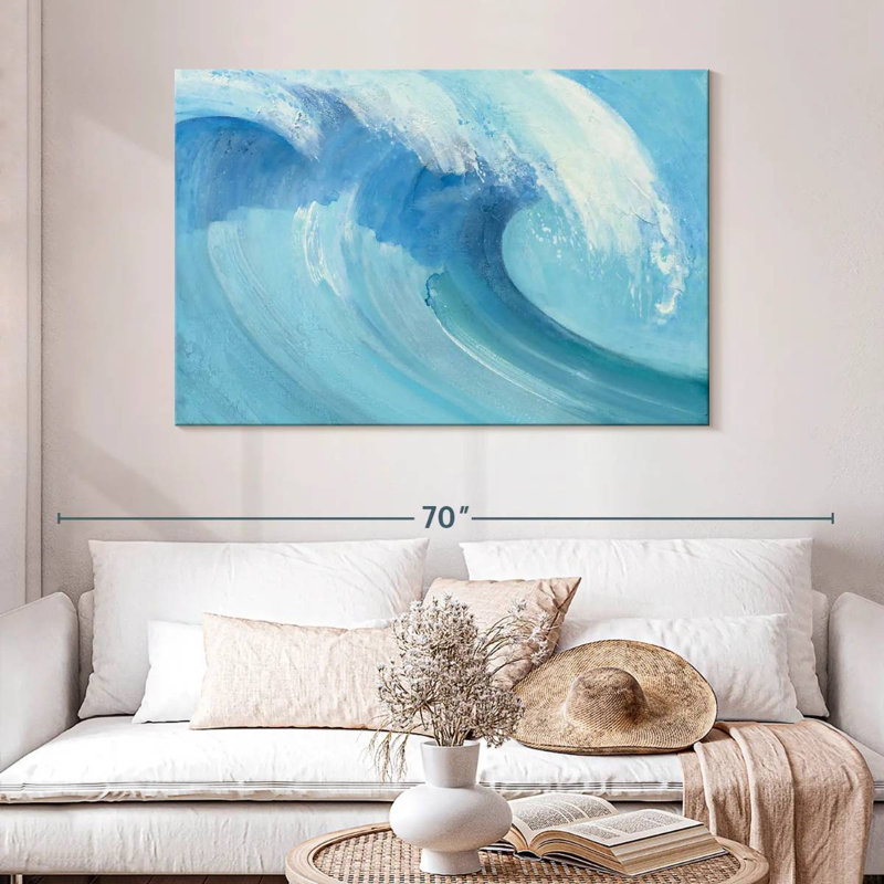 Senne Catch A Wave, 32" H x 48" W
