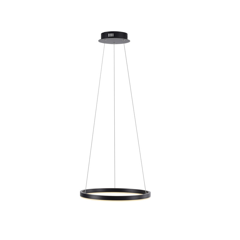 RITUS 1 - Light LED Geometric Pendant, Anthracite