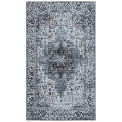 Mikali Performance Machine Washable Oriental Rug