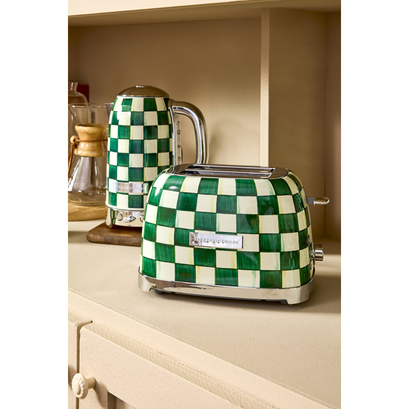 Check Electric Kettle, Emerald
