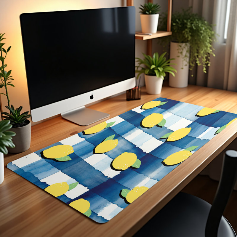 Polyester Desk Pad, 23.6x13.8
