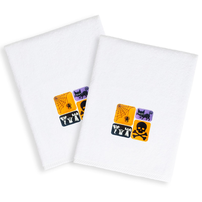 Spooky Luxury Turkish Cotton Hand Towel