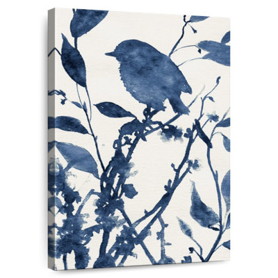 Silhouette d'oiseau bleu Brampt II
