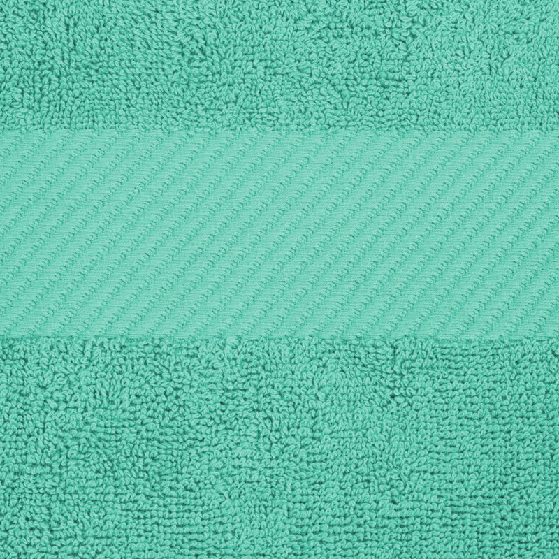 Blue Nile Mills 500 GSM 100% Standard Cotton Towel Set, Green