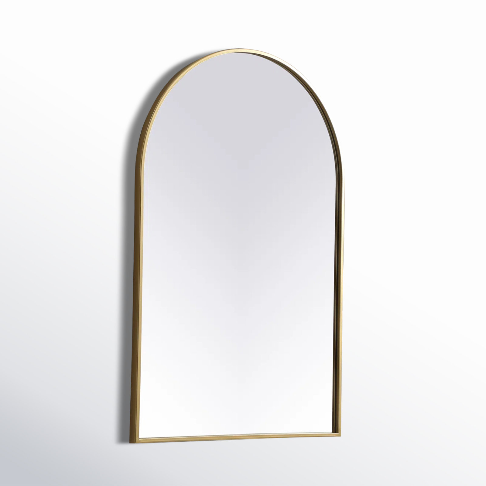 Sabine Accent Mirror, Brass, 36" x 24"