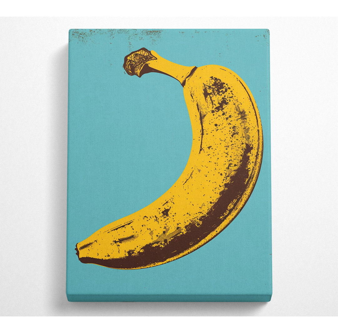 Bold Banana - Kunstdrucke ohne Rahmen auf Leinwand