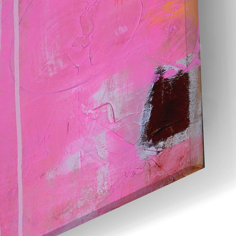 «Sweet Emotion II» par Erin Ashley, art mural en verre acrylique, H 24 po x l 12 po x P 0,2 po