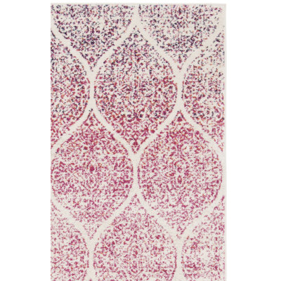 Tapis à motif géométrique Balcom Performance