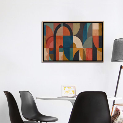 «Geometric Construction XLVII», reproduction d'art sur toile encadrée