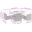 62cm Wide Patio Sofa with Cushions