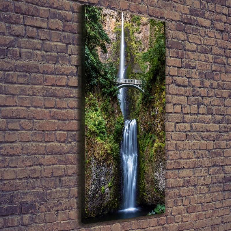 Waterfall - Wrapped Canvas Print