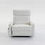 Short Plush Manual Button Armchair Sofa-131649620