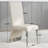 White Leather dining chairs-1602195986