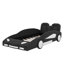 Lit plateforme simple en forme de voiture avec roulettes-114402414